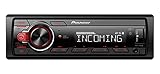 Pioneer MVH-330DAB, 1DIN Autoradio mit RDS und DAB+, USB, AUX-Eingang, Bluetooth, geringe Einbautiefe