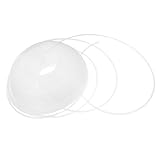 JOINPAYA 1 Rolle Mähfaden Rasenmäherteile Mähfaden Rasentrimmerfaden Rasenmäherzubehör Rasenmäherzubehör Gartentrimmerfaden Mäherbedarf Mähtrimmerseil Nylon Weiß