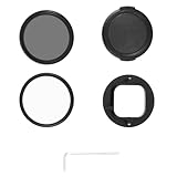 ND2-ND400 Filter mit Adapter, ND2-ND400, mittelgrauer Objektivfilter mit Adapter für 12/11 für Sportkamera, 52 mm