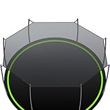 Trampolin Schattenabdeckung | Sonnenschutz Trampolin-Abdeckung | Sonnenschutz Zubehör Regendichtes Ersatzteil für 240cm 300cm 360cm 430cm