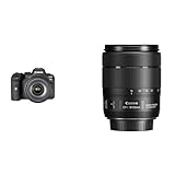 Canon EOS R6 Vollformat Systemkamera & EF-S 18-135mm F3.5-5.6 is USM Objektiv (67mm Filtergewinde) schwarz