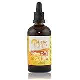 LebeFrischa Bitterstoffe Tropfen – 100 ml – Traditionelle Kräuter wie Enzian, Löwenzahn & Wermut – Für Verdauung, Leber & Galle – Vegan mit Alkohol – Made in Germany