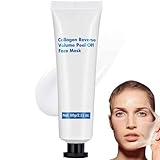 ARCHIDATE Peel Off Maske Gesicht - Collagen Night Wrapping Mask - Kollagen Maske Overnight - Masken Beauty Hautpflege Gesichtsmaske - Feuchtigkeitsmaske Gesicht für Frauen - Glatte Straffung der Haut