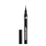 Manhattan Eyemazing Liner – Schwarzer Filz-Eyeliner Buntstift für perfektes Auftragen – Farbe Black Lacque 1010N – 1 x 1,2ml