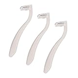VICASKY 3 Stücke Damenrasierer für Körperhaare Ergonomischer Tragbarer Bikini Trimmer für Tägliche Haarentfernung Langlebig und Sicher für Unterwegs