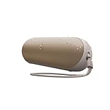 Beats Pill Tragbarer Bluetooth-Lautsprecher, Bis zu 24 Stunden Akkulaufzeit, Wasserabweisend, Kompatibel mit Apple & Android, Kraftvoller Sound für Zuhause, Outdoor - Champagner