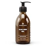 JUNGLÜCK Aloe Vera Gel 250ml - Vegan | BIO Aloe Vera Saft - Natürliche After Sun Pflege | Kühlt, beruhigt und spendet deiner Haut Feuchtigkeit - Ideal bei Sonnenbrand - für Gesicht, Haare und Körper