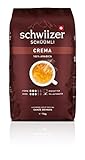 Schwiizer Schüümli Crema Ganze Kaffeebohnen 1kg - Intensität 3/5 - UTZ-zertifiziert