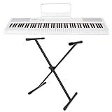 Artesia Performer Stage-Piano in Weiss + keepdrum Keyboard-Ständer