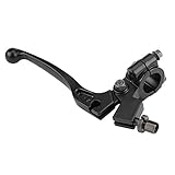 Kupplungshebel Bremsgriff,Motorrad Kurz Kupplung Bremshebel CNC Verstellbare Aluminium (22mm) Brems Kupplungshebel mit Sitzstange für - Dirt Bike Kupplungshebel kurzer kupplungshebel