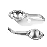 ULTECHNOVO Eiertrenner für Eigelb und Eiweiß Material Weißer Separator für Küche zum Kochen und Backen Leicht zu Reinigen Rutschfest kein Eigelbverlust
