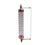 Frotox Praktisches Thermometer Feuchtigkeitsmessgerät Vertikales Thermometer Hygrometer Kompaktes Feuchtigkeitsmessgerät Gartenwerkzeug Rasen