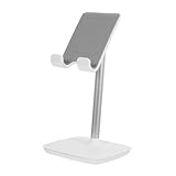 iplusmile 1Stück Tablet Halterung Für Höhenverstellbarer Telefonständer Mit Stabiler Basis Für Smartphones Für Bequemes