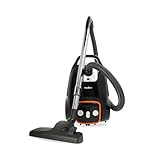 Nedis VCBG250GY, Staubsauger mit Beutel-Mit Beutel-700 W-Staubkapazität: 3.0 l-Kombi-Bürste-Aktionsradius: 9.00 m-Steuerung Hepa 13-Anthrazit/Orange/Schwarz, ABS, 220, 700 W