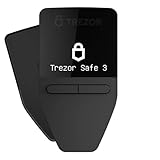 Trezor Safe 3: Passphrase und Krypto Hardware Wallet mit Secure Element-Schutz – Kaufen,Speichern,Verwalten Sie Digitale Assets Einfach und Sicher (Cosmic Black)