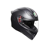 AGV K1 E2205 Helm, massiv, matt schwarz, Größe 2XL