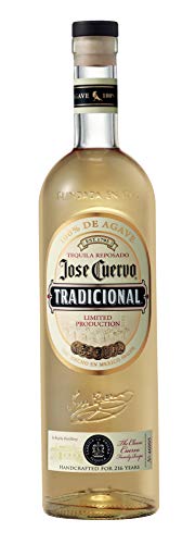 Jose Cuervo Tradicional Reposado Tequila Mexiko (1 x 0,7 l) – traditionell mexikanischer Tequila mit 38 % Vol. aus blauer Weber Agave