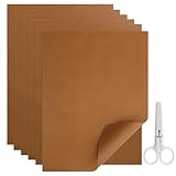APOMOONS 6 pcs Dauerbackfolie für Backofen, 30×40 cm Backpapier Wiederverwendbar Zuschneidbar Dauerbackmatte für Backofen, Hitzebeständig und Antihaftbeschichtet Wiederverwendbares Backpapier