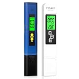 BGIUSQF pH Messgerät Digital 4 in 1 pH Wert Messgerät für pH/TDS/EC/Temperatur, pH Wasser Tester, Digital Wasserqualität Tester für Aquarium, Pools, Trinkwasser, Schwimmbad