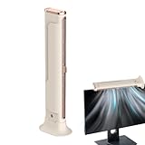 Desk Small Tower Fan - Personal Cooler, Desk Tower Fan, Tower Cooling Fan | Quiet Fan mit drei einstellbaren Geschwindigkeitseinstellungen, Lightweight Personal Cooler Ace für effiziente Kühlung, 7,9