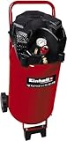 Einhell Kompressor TC-AC 240/50/10 OF (1500 W., max. 10 bar, 50 l-Tank, 240 l/min Ansaugleistung, Motordrehzahl 18000 min^-1, Druckminderer, Manometer, ölfrei)