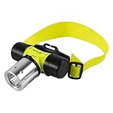 Generisch Unterwassertaschenlampe, Stirnlampen zum Tauchen,Wiederaufladbare Tauchlampe |Tauchscheinwerfer, Unterwasserlicht zum Tauchen, Tauchtaschenlampe, Tauchscheinwerfer