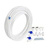 KESOTO Kühlschrank Wasseranschluss Set Wasserleitung Anschlussfittings Wasserfilter Zubehör Komplett für Einfache Installation für Side by Side Und Filteranl, Style A