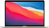 2020 Apple MacBook Air mit Apple M1 Chip (13-zoll, 8GB RAM, 512GB SSD Kapazität) (QWERTY English) Gold (Generalüberholt)