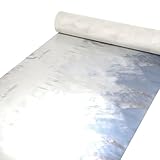 Decket Dampfsperrfolie 75 m² für Dach, 2-lagige Dampfbremsfolie 50 m x 1,5 m, Feuchtigkeitsresistent & Wasserdicht, Dachfolie zum Schutz vor Feuchtigkeit & Wind, Energieeinsparung & Wärmedämmung