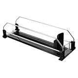 Ipetboom Automatischer Getränke Pusher aus Robustem Kunststoff und Metall Platzsparender Dosen Organizer für Kühlschrank Einfache Bedienung Vielseitig für Soda und Getränkedosen Geeignet