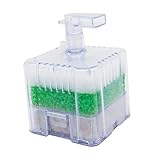 Tofficu Aquarium Eckfilter Mehrschicht Keramikring Filter Innenfilter Sauerstoffanreicherung Platzsparend Einfache Installation für Kleine und Große Aquarien