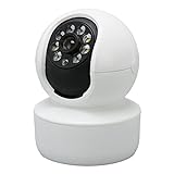 LUCKDANO Intelligente Überwachungskamera 1080P Drahtlose Verbindung Zwei-Wege-Audio-Fernmonitor Bewegungserkennungskamera mit