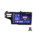 DXSYGMBN Doppel DIN Radio Mit Navi, 9 Zoll Touchscreen, 2 Din Autoradio MP5 Player Für Jazz Fit 2014~2020 Unterstützt BT, Radio FM/RDS, DSP, Carplay/Auto, Lenkradsteuerung,8 core m200s 2g+32g