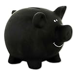 Sparschwein aus Keramik zum Beschriften, Tafellack, Kreidetafel