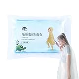 COMFOLIVING Regenponcho, tragbar, leicht und mit Tasche – Poncho für Erwachsene für Camping, Wandern, Reisen, Regenausrüstung für Camping, Wandern, Reisen, wesentliche Artikel