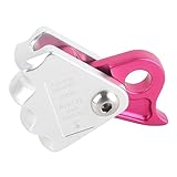 Grcfumo 15KN -Klettern Nachkommen, Aluminiumklettern des Nachkommenseils, selbstbremshaltiger Stop -Stop -Descender mit Auto -Lock -Ausrüstung für 9 bis 12 mm Seil