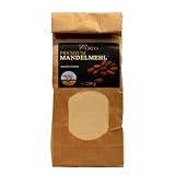 Pureo Mandelmehl aus der EU | teilentölt & mikrofein | hoher Proteingehalt | Premium Qualität | Ideal zum Backen oder in Müslis