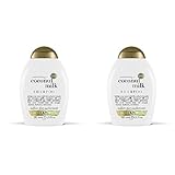OGX Nourishing Coconut Milk Shampoo, 385 ml (2er Pack)