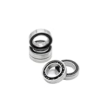 NBDUGQ 2Pcs 18307RS CB Hybrid Keramik Lager MR18307 18 * 30 * 7mm Fahrrad Achse 18307-LBLU Trommel Kugellager MR18307