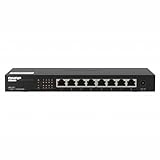 Qnap QSW-1108-8T Switch No Gestionado 8 Puertos 2.5G Ethernet Negro