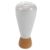 HEALLILY Pfeffermühle Schleifflasche Salzmühle Aus Metall Gewürzmühle Für Die Küche Tragbare Pfefferschleifer Kleine Mühle Für Gewürze Haushaltsmühle Weiß Abs