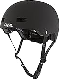 O'NEAL | Mountainbike-Helm | Enduro All-Mountain | Lüftungsöffnungen zur Belüftung & Kühlung, Größenverstellsystem, Zone Flex-Technologie| Helmet Dirt Lid ZF Solid | Erwachsene | Schwarz| Größe M L