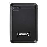 Intenso 7313530 Powerbank XS 10000, externes Ladegerät (10000mAh,geeignetfürSmartphone/TabletPC/MP3Player/Digitalkamera)schwarz