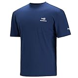Bassdash Herren UPF 50+ Sonnenschutz Angeln Shirt Kurzarm UV T-Shirt