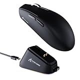 ATTACK SHARK G3PRO Gaming-Maus mit magnetischer Ladestation, PixArt PAW3311 Gaming-Sensor, Bluetooth/2,4G Wireless/Wireless Gaming-Maus, 25.000 DPI, Büro- und Gamer-Maus (Schwarz)
