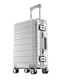 Xiaomi Mi Metal Carry-on Luggage 20' (31 Liter) Hartschalen Trolley Koffer Rollkoffer aus hochwertiger Aluminium/Magnesium Legierung mit 4 Rollen und zweifachem TSA-Zahlenschloss, TSA-geprüft