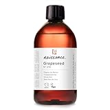 Naissance Traubenkernöl (Nr. 210) - 450ml - Raffiniert für Haare, Haut, Körper, Kosmetik, Massage