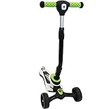 Cox Swain Kinder Roller Scooter, Frontlicht FLEX3, LED Leucht-Rollen, höhenverstellbar, faltbar, Kinder ab 3 Jahren, (Junge, Mädchen), Tretroller