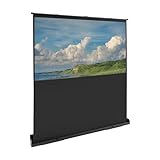 Begoniape Tragbare Beamer-Leinwand, 100cm Einstellbare Höhe, 4K&8K Ultra HD, Professional Beamer Leinwand mit Rückzug, für Heimprojektionsräume, Wohnzimmer - 170 * 100cm - 16:9