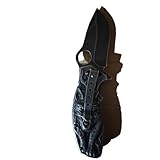Dragon Creek Klappmesser mit Wolf-Design | Premium EDC Taschenmesser | Einhandöffnung mit Daumenpins | Hochwertiger Edelstahl | Ideal für Outdoor & Alltag | Elegantes Geschenkset